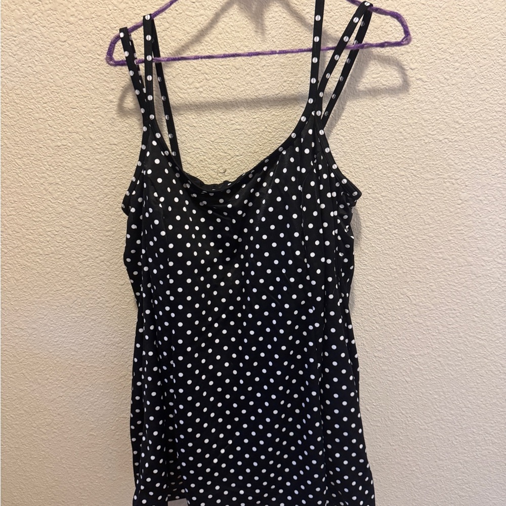 Longitude Women’s Polka Dot One Piece Swimsuit